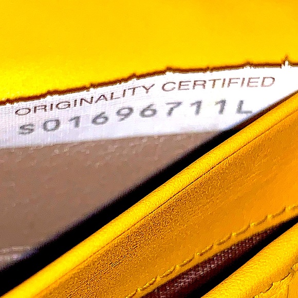 BOTTEGA VENETA CONTINENTAL WALLET BILLFOLD INTRECCIATO MUSTARD LEATHER - Picture 11 of 15